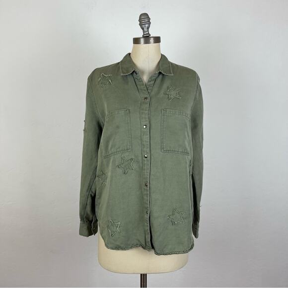Rails Marcel Shirt in Sage Star - Picture 2 of 9